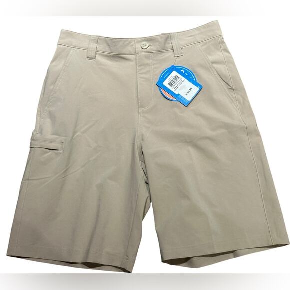 Columbia PFG Mens Size 32 UPF 50 Khaki Performance Shorts NWT